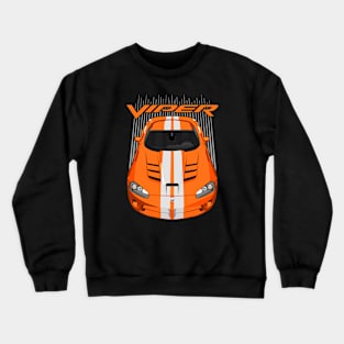 Viper SRT10-orange and white Crewneck Sweatshirt